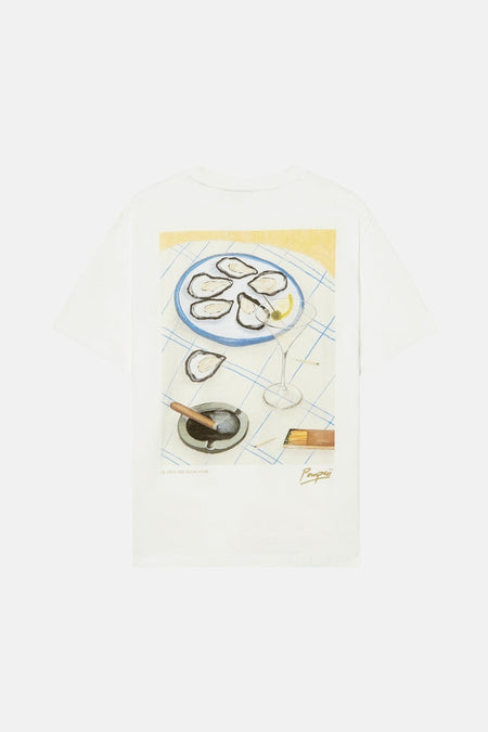 T-shirt met korte mouwen - ecru