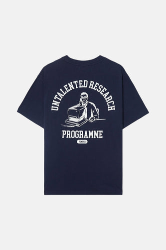 T-shirt met korte mouwen - Donkerblauw - POMPEII