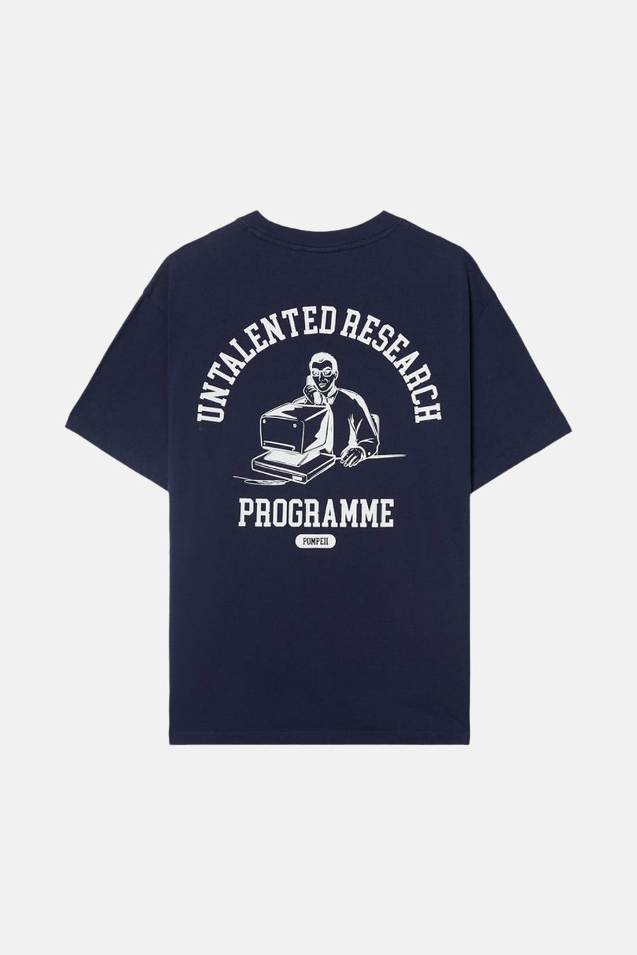 T-shirt met korte mouwen - Donkerblauw - POMPEII