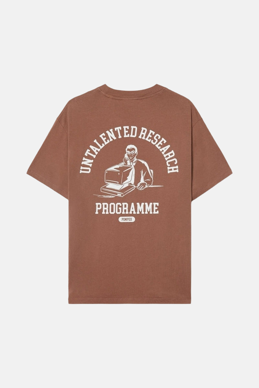 T-shirt à manches courtes - brun - POMPEII