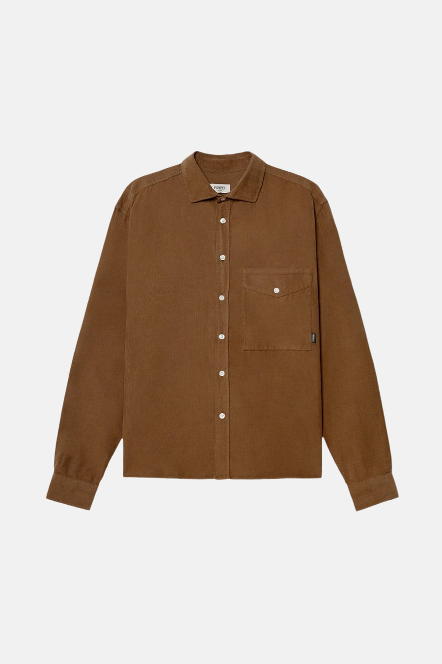 Hemd met lange mouwen - bruin - POMPEII
