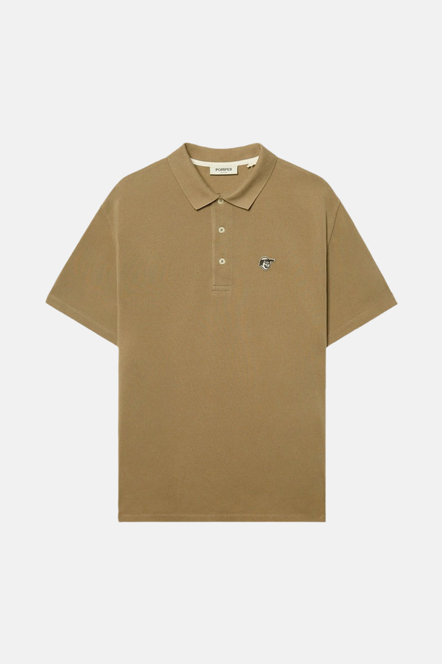 Polo met korte mouwen - Bruin - POMPEII - 1