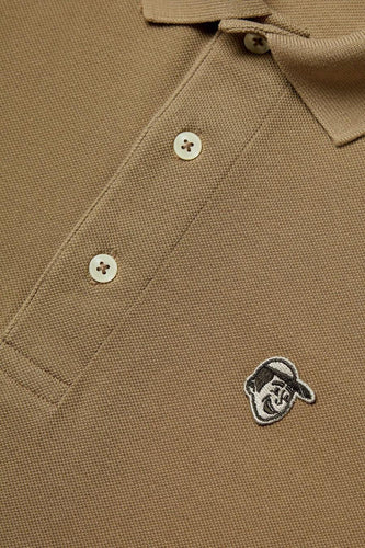 Polo met korte mouwen - Bruin - POMPEII - 6