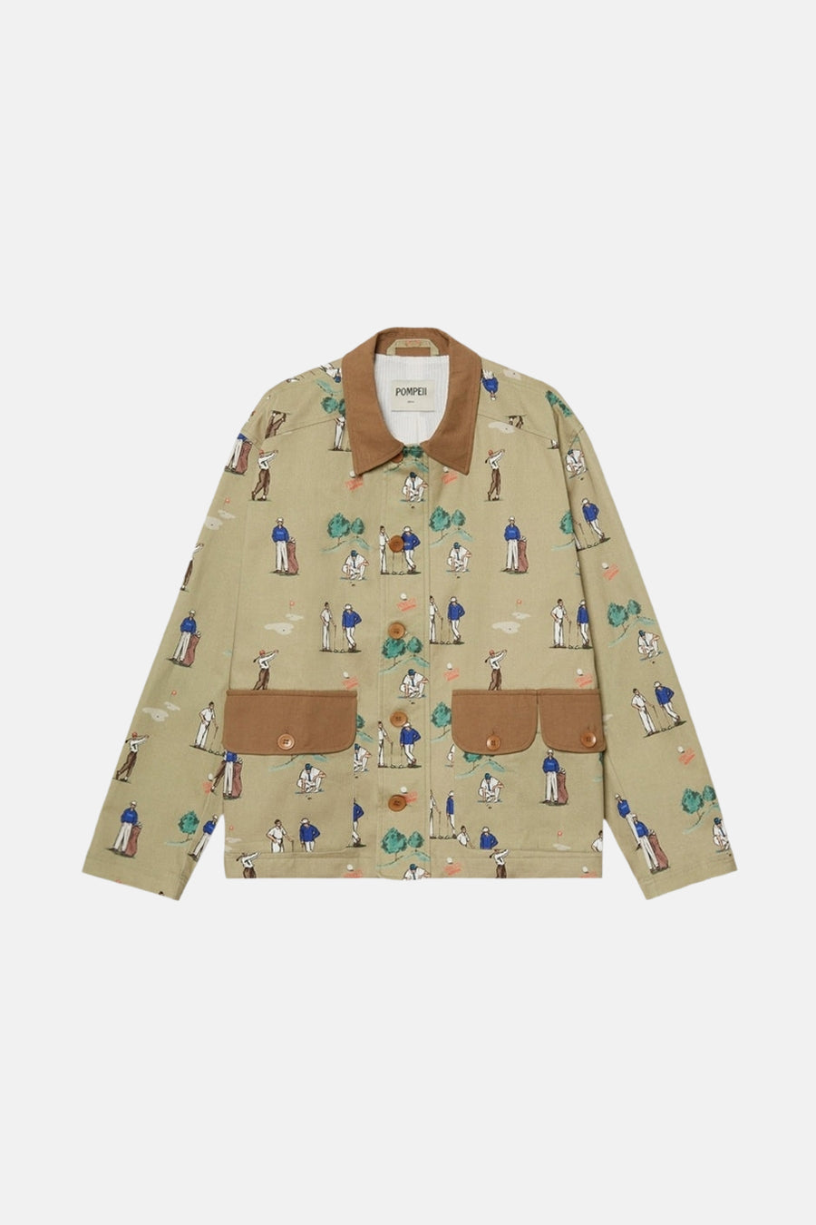 Korte jas - Groen - POMPEII