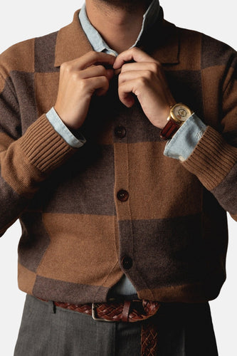 Gilet - bruin - POMPEII - 4