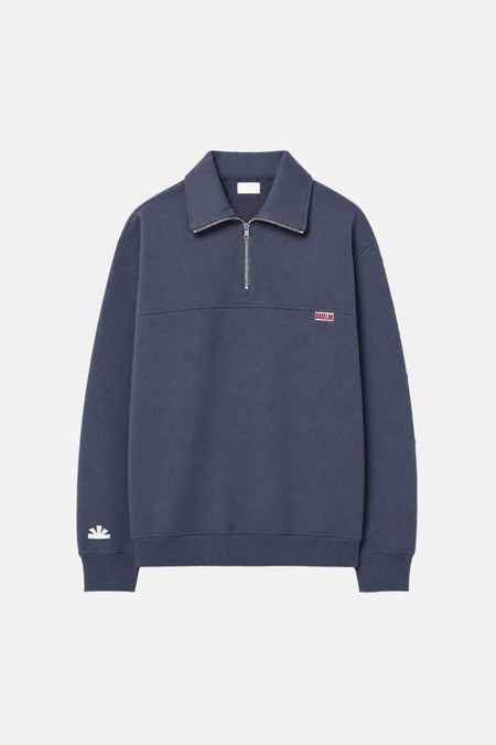 Sweat col O bleu - BASELAB