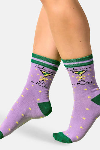 Chaussettes mauve - HIJINX