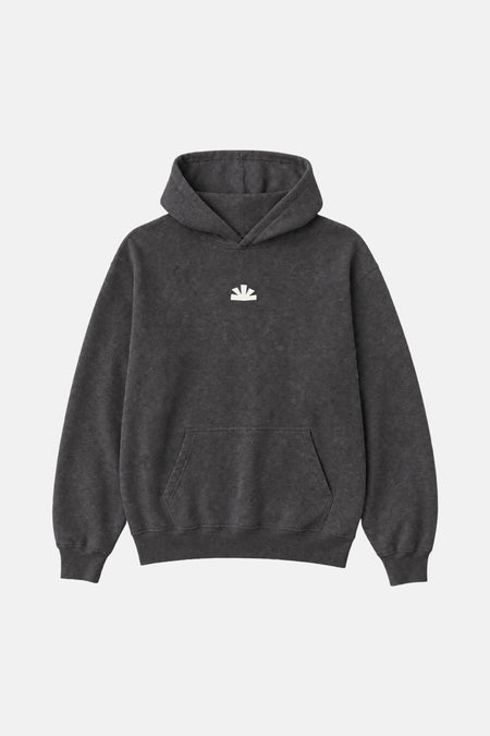 Sweater met kap grijs - BASELAB