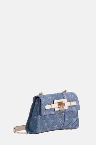 Schoudertas - Mid blue denim