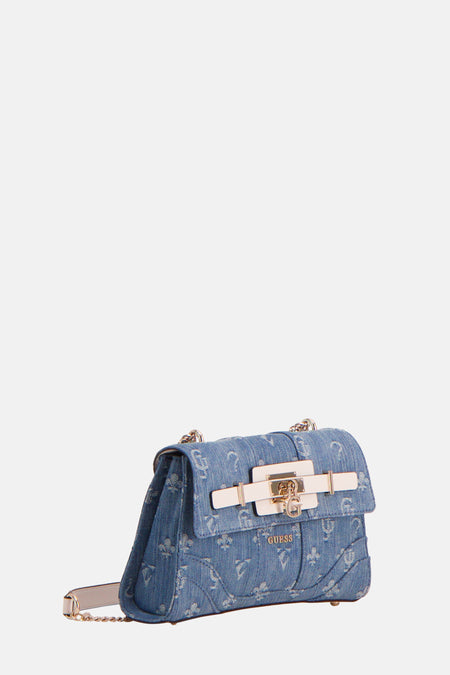 Schoudertas - Mid blue denim