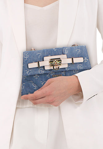 Schoudertas - Mid blue denim - Guess®