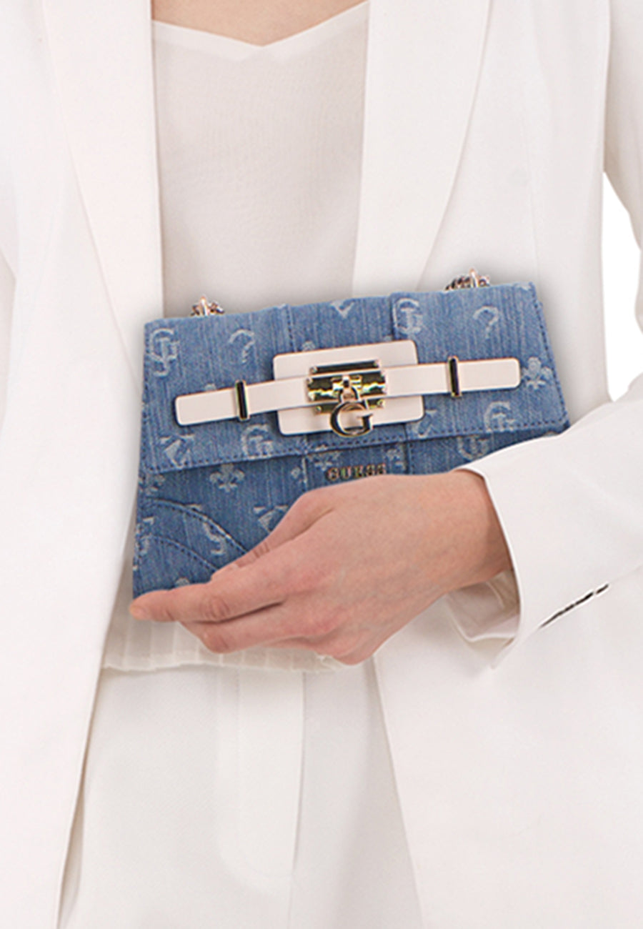 Schoudertas - Mid blue denim - Guess®