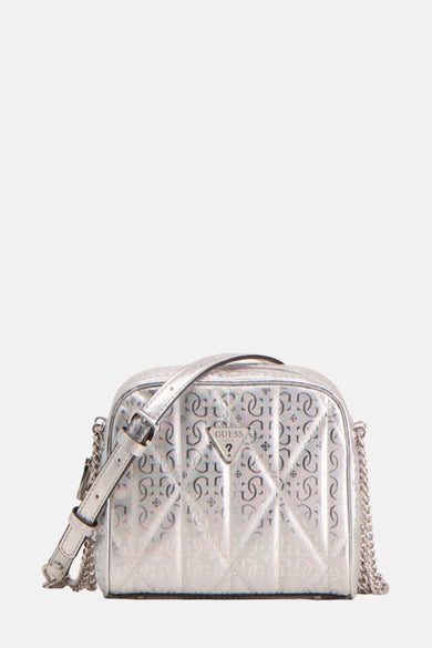 Écharpe en épaules de Guess avec logo et détails de chaîne couleur argent.