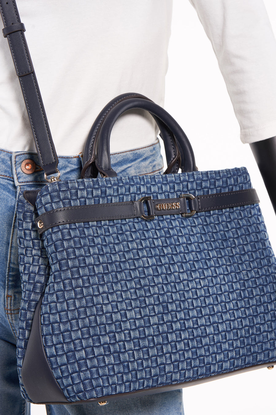 Handtas - blauw
