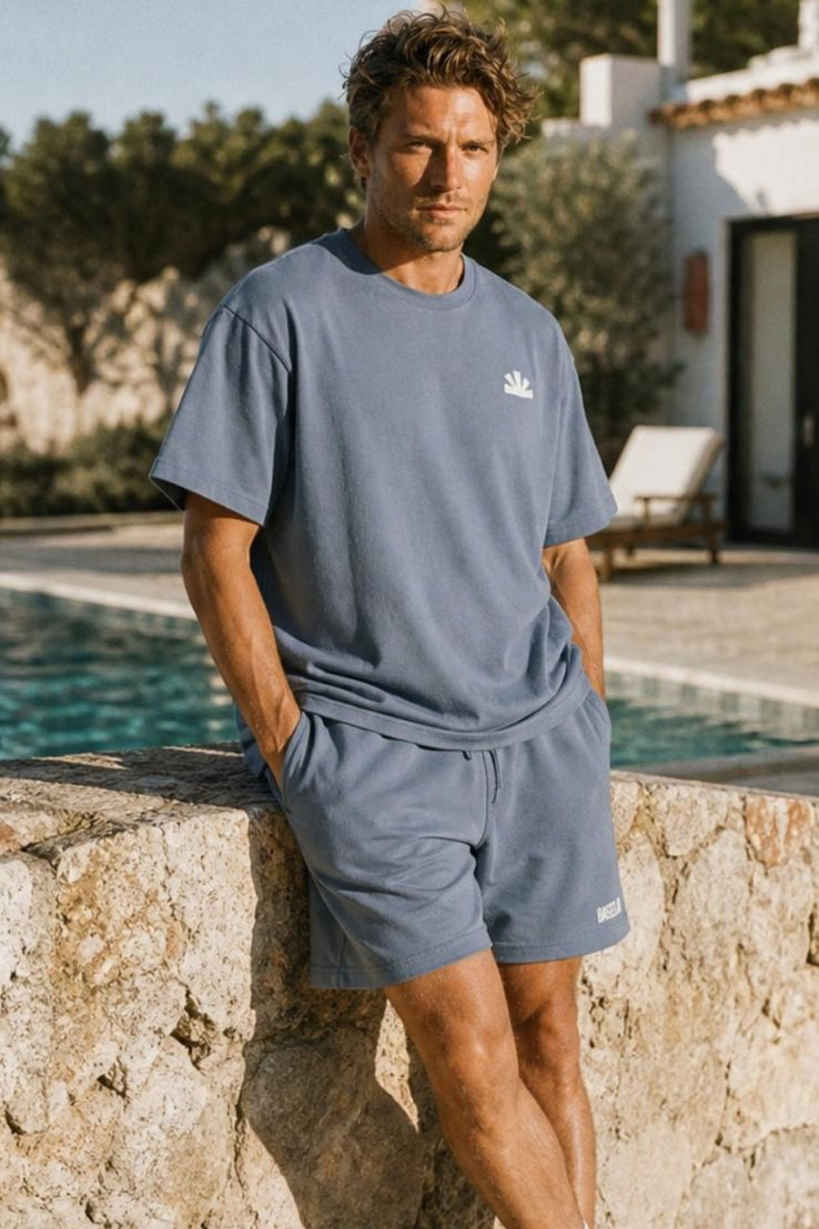T-shirt - blauw