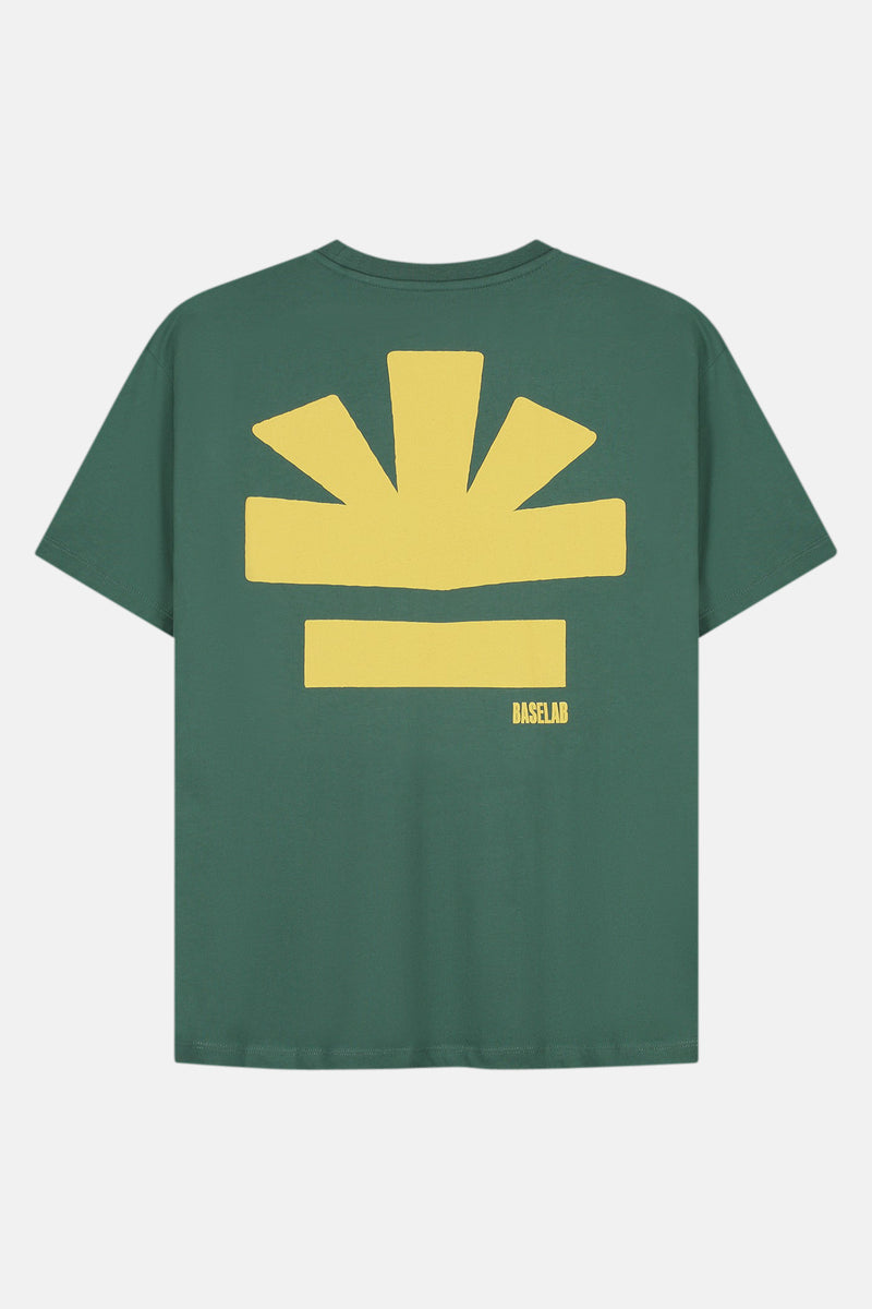 T-shirt (manches courtes) Vert - BASELAB