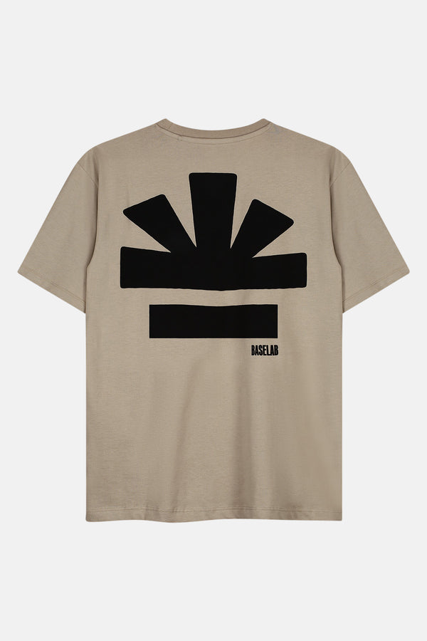 T-shirt (manches courtes) Beige - BASELAB