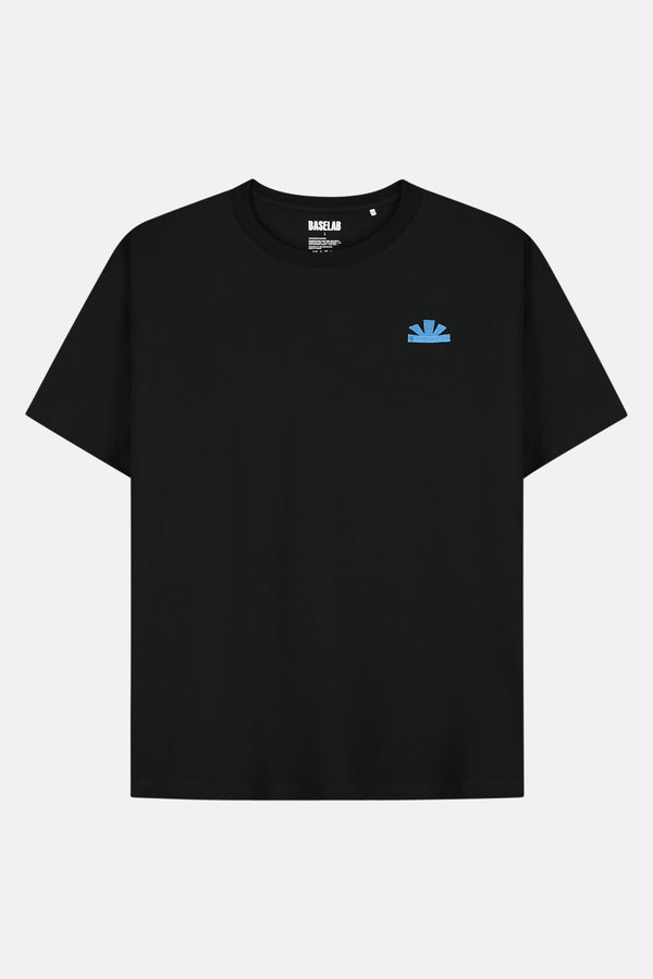 T-shirt (korte mouwen) Zwart - BASELAB