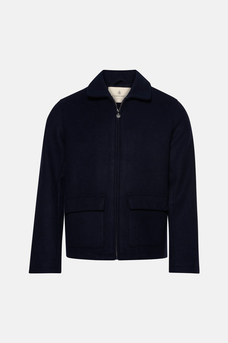 Veste courte - bleu