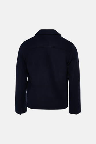 Korte jas - blauw
