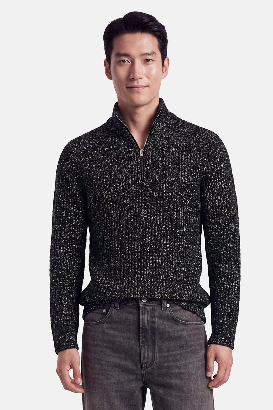 Pull O-hals - blauw