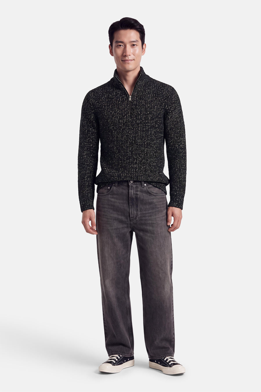 Pull O-hals - blauw