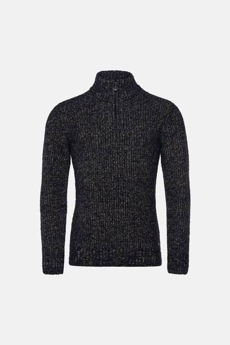 Trui met ronde hals blauw - INDIGOLD