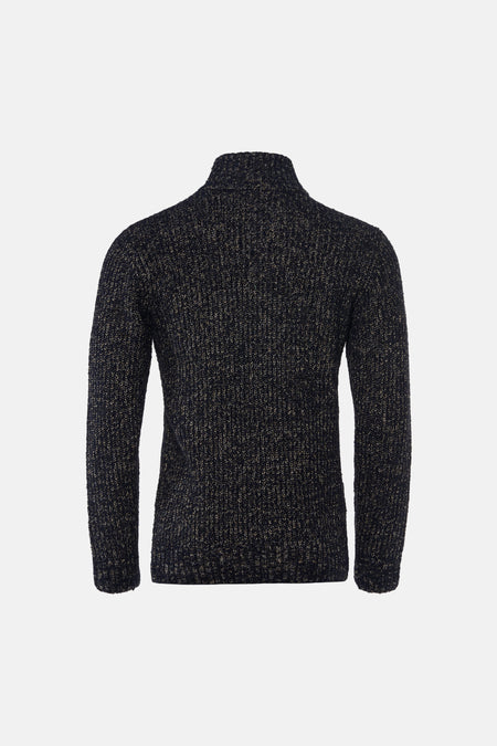 Trui met ronde hals blauw - INDIGOLD