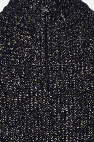 Pull O-hals - blauw