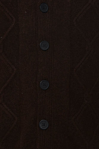 Pull sans manches - brun