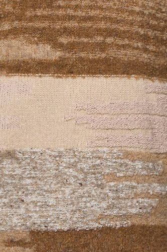 Pull O-hals - beige