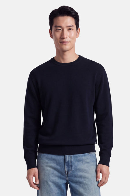 Pull O-hals - blauw