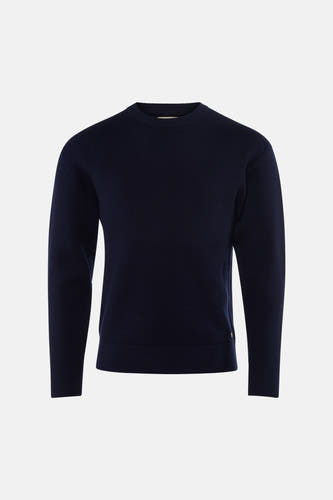 Pull O-hals - blauw
