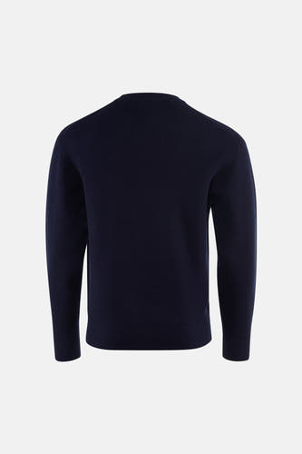 Pull O-hals - blauw