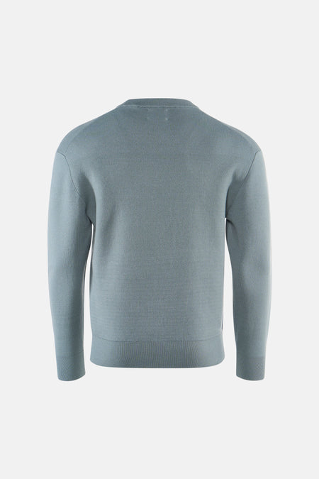 Pull O-hals - blauw