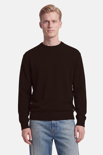 Pull O-hals - bruin