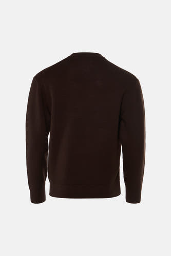 Pull O-hals - bruin