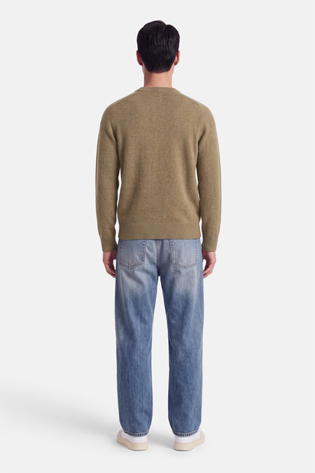 Pull col O - Beige