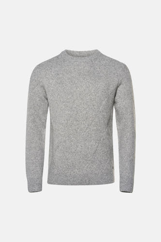 Pull O-hals - grijs