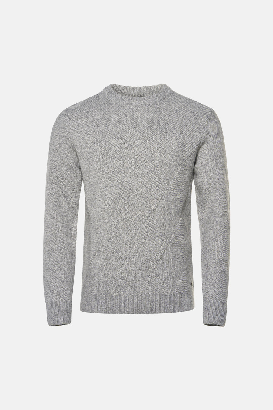 Pull O-hals - grijs