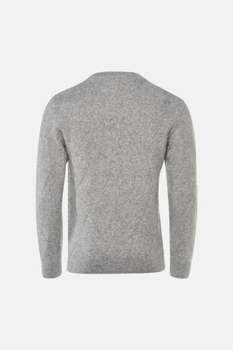 Pull O-hals - grijs