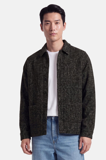 Overshirt jas - zwart