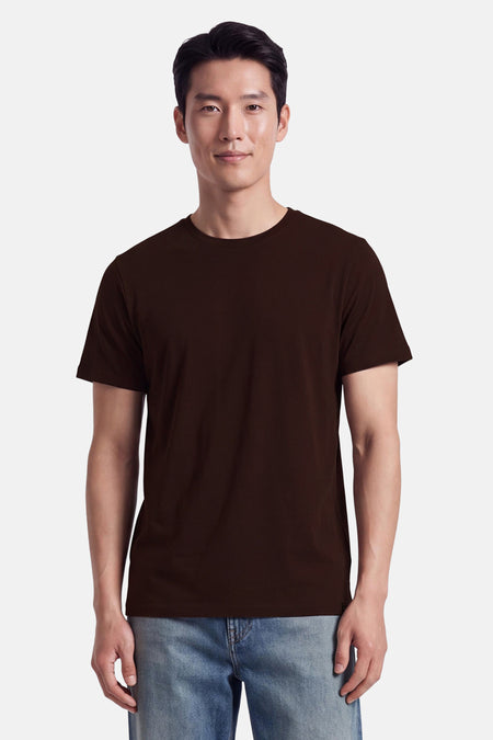 T-shirt à manches courtes - brun