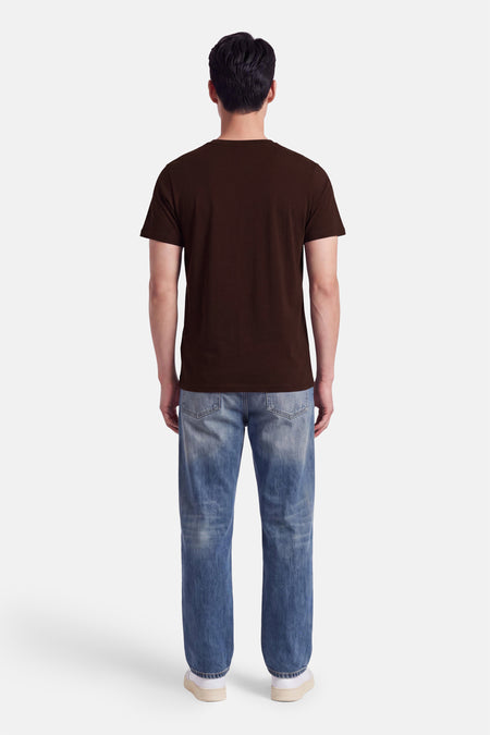 T-shirt à manches courtes - brun