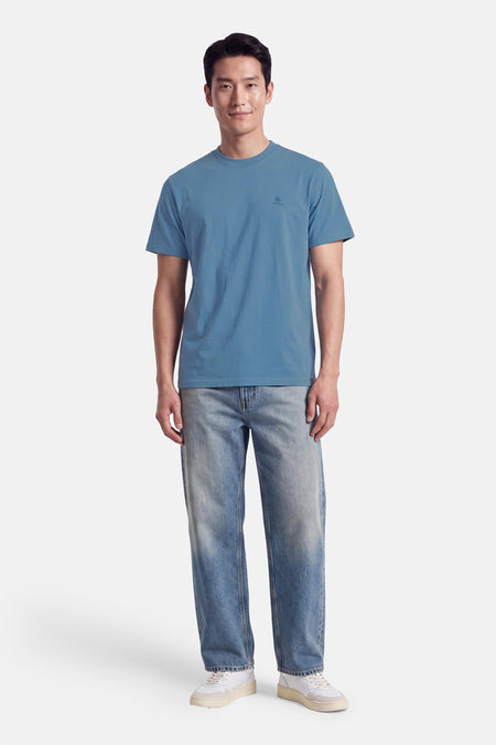 T-shirt met korte mouwen - blauw