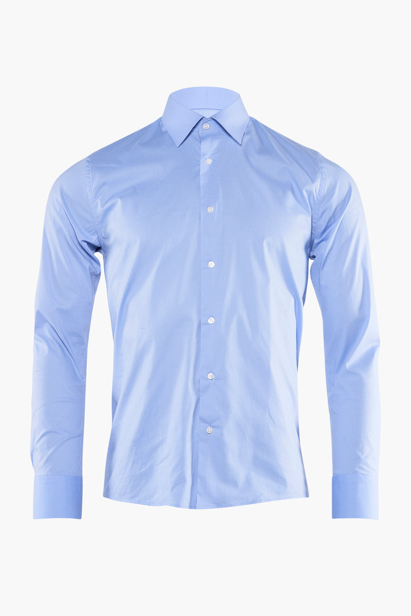 Chemise (manches longues) Bleu - Le Fabuleux Marcel de Bruxelles