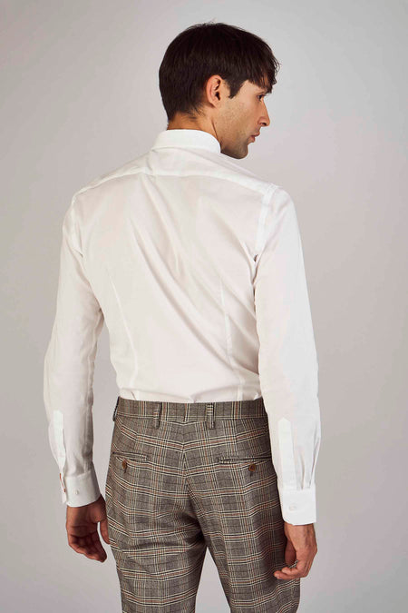 Hemd (lange mouwen) Wit - Le Fabuleux Marcel de Bruxelles