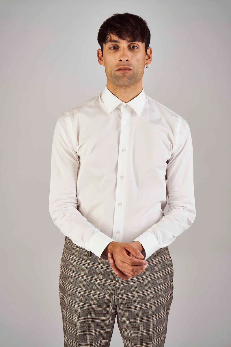 Chemise (manches longues) Blanc - Le Fabuleux Marcel de Bruxelles