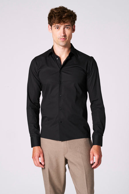 Chemise (manches longues) Noir - Le Fabuleux Marcel de Bruxelles