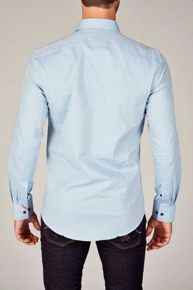 Hemd (lange mouwen) Blauw - Le Fabuleux Marcel de Bruxelles
